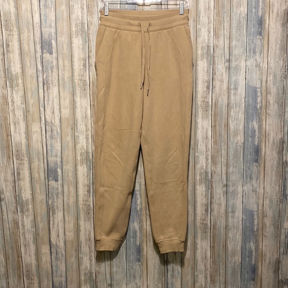 Lululemon Scuba High Rise Full Length Joggers | Trench | Size 4 - Picture 8 of 9